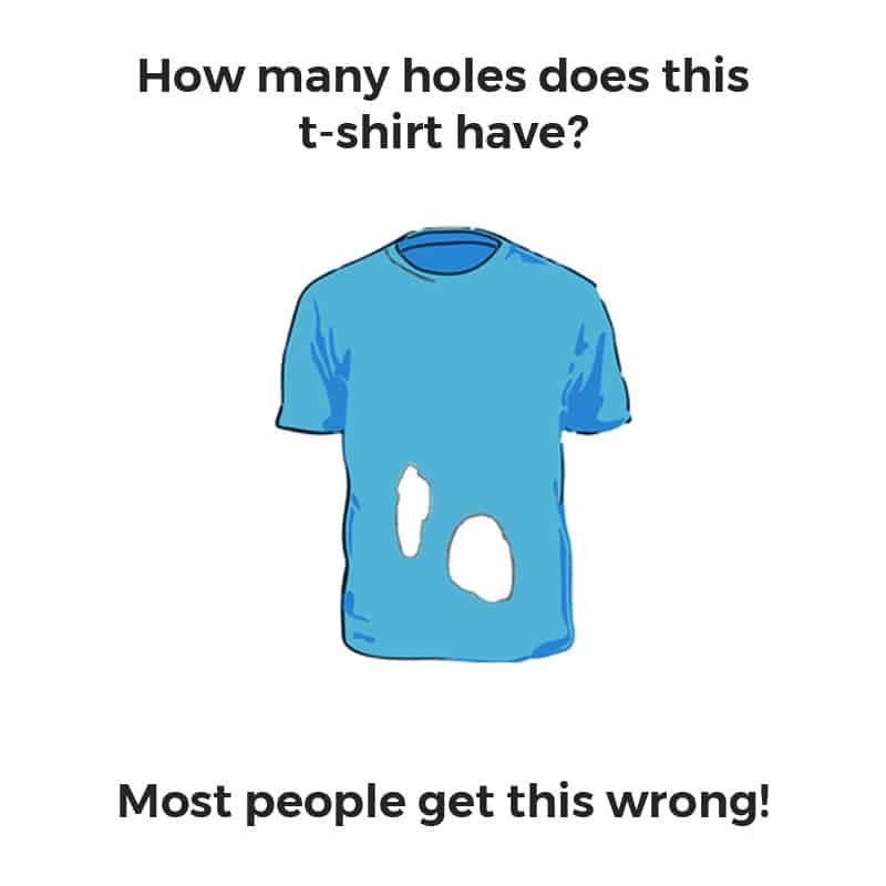 how-many-holes-does-t-shirt-have