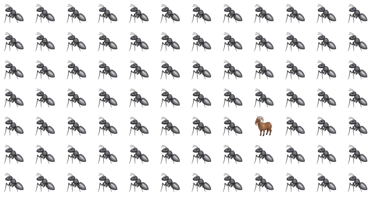 If You Can Pass This Odd One Out Game In 30 Seconds, You Have Unique Eyesight