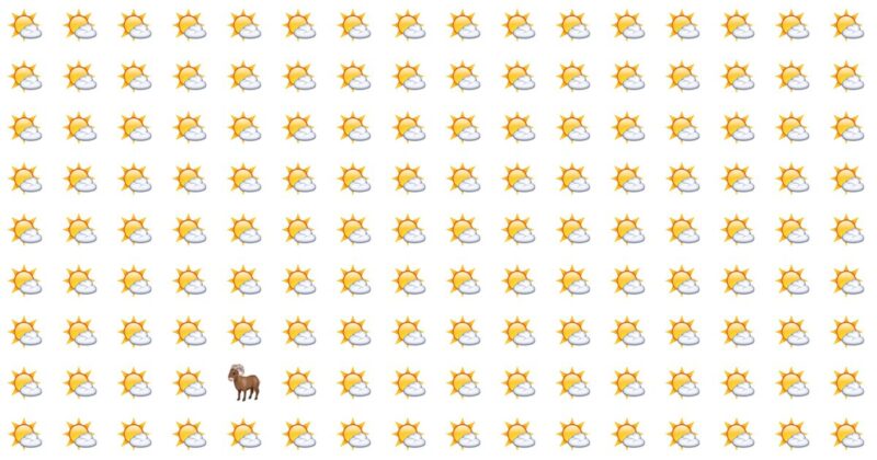 Find The Odd Character – It’s A Real Brain Teaser!