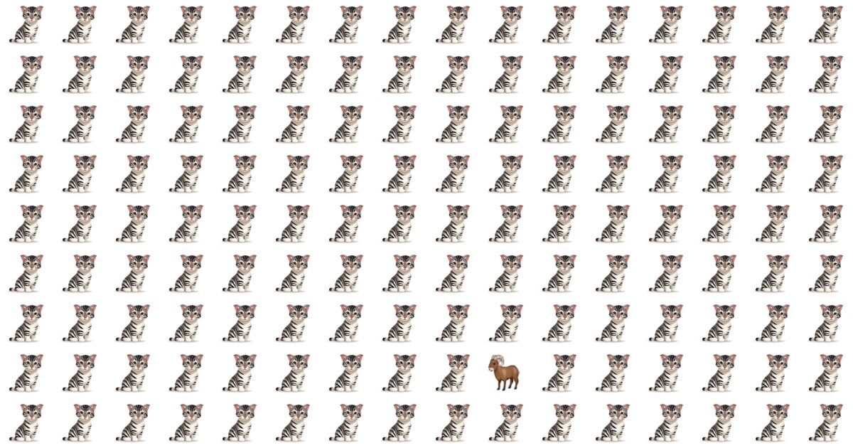 If You Can See The Odd One Out Within 7 Seconds, You Have A Very Sharp Brain!