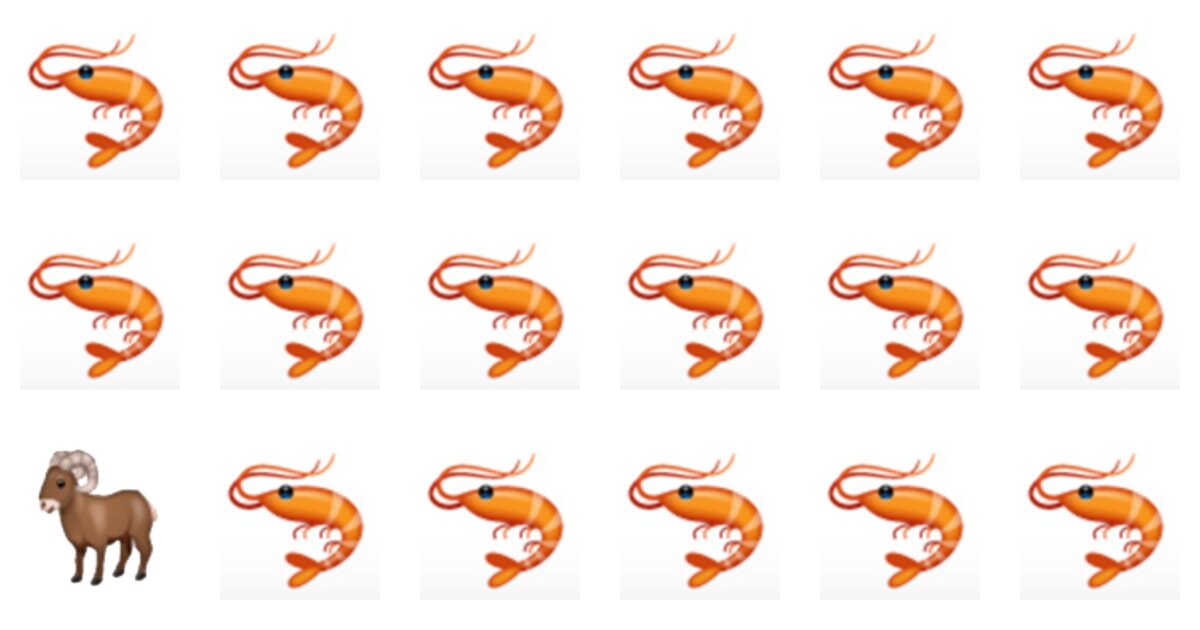 You Only Have 7 Seconds To Find The Odd One Out! Go.