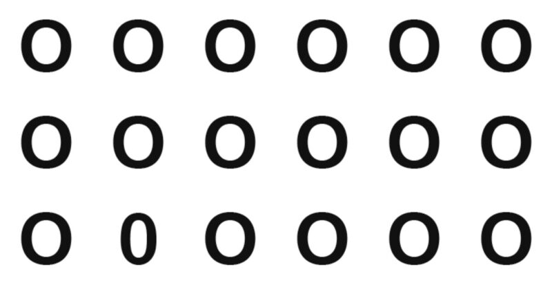 This Odd One Out Visual Test Will Determine Your Visual Perception Abilities In Less Than 60 Seconds