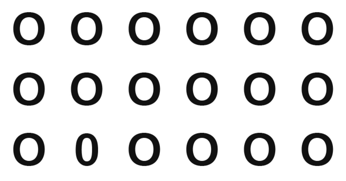 This Odd One Out Visual Test Will Determine Your Visual Perception Abilities In Less Than 60 Seconds