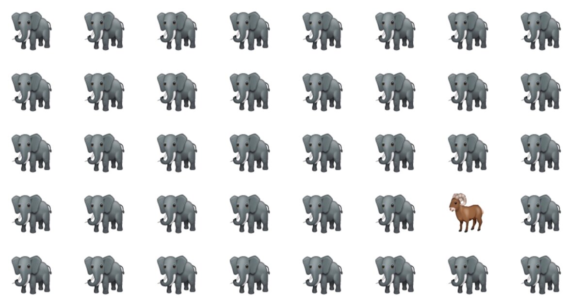 Beating This Tricky Odd One Out Visual Challenge Is Impossible. Prove Us Wrong