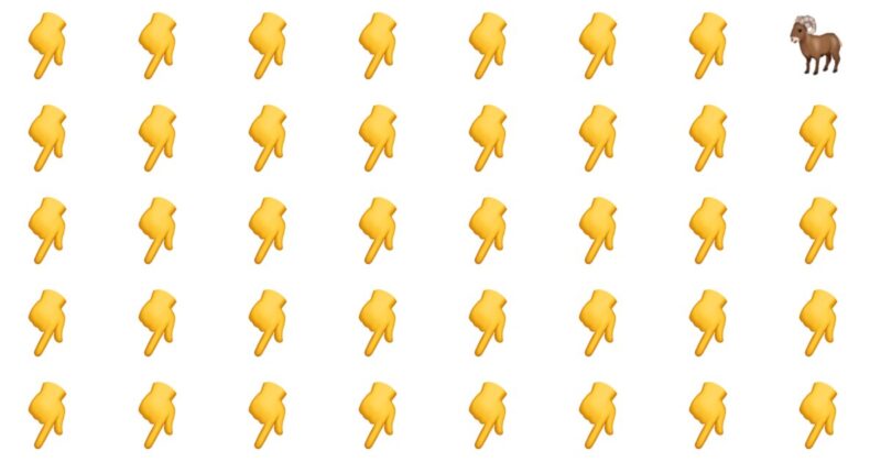 Tricky Visual: Odd One Out