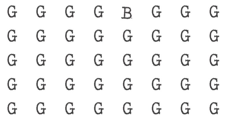 Can You Spot the Odd One Out In Under A Minute?
