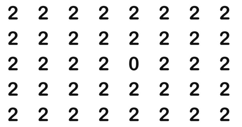 Spot The Odd Character Quiz – Can You Break The Record?