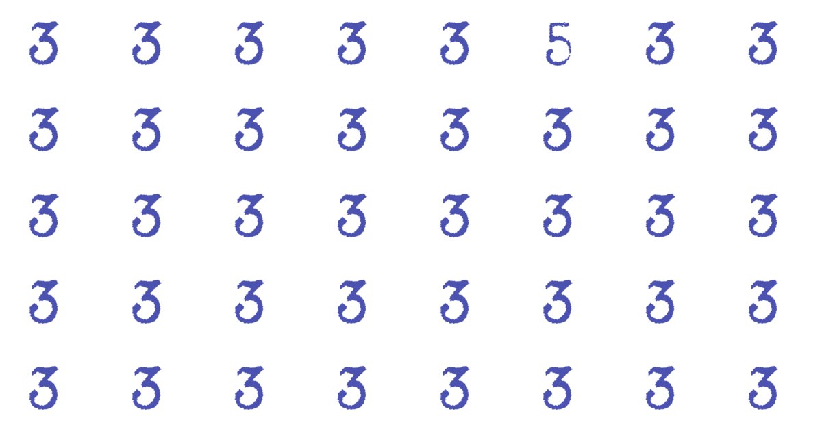 Find The Odd Character – Only Puzzle Masters Will Pass!