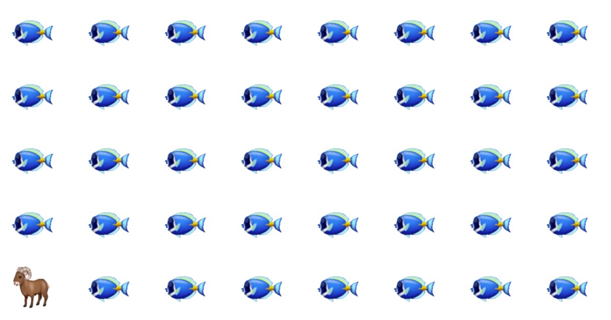 Test Your Eye: Odd One Out